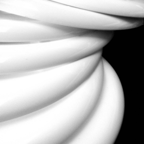 Body 2 Sculpture Black & White Photograph