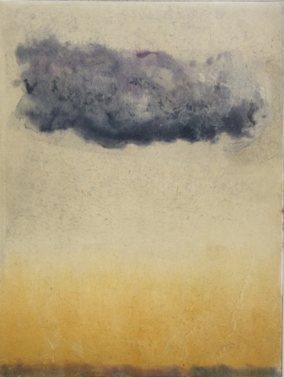 Cloud (golden) Intaglio Cloud Intaglio, monotype
