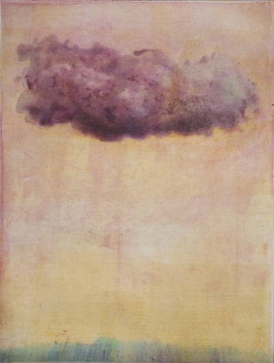 cloud (magenta) Intaglio Cloud Intaglio, monotype