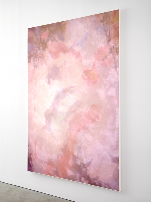 Who We Are (rake angle view) Marc Handelman Aggregates Oil and projection-screen glass on canvas