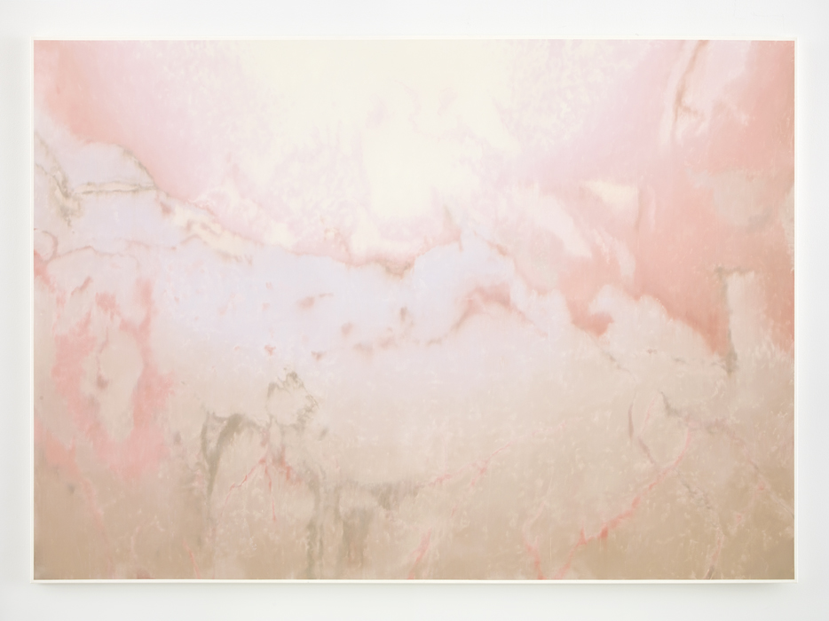 Mt. Tam Marc Handelman Aggregates Oil and projection-screen glass on canvas
