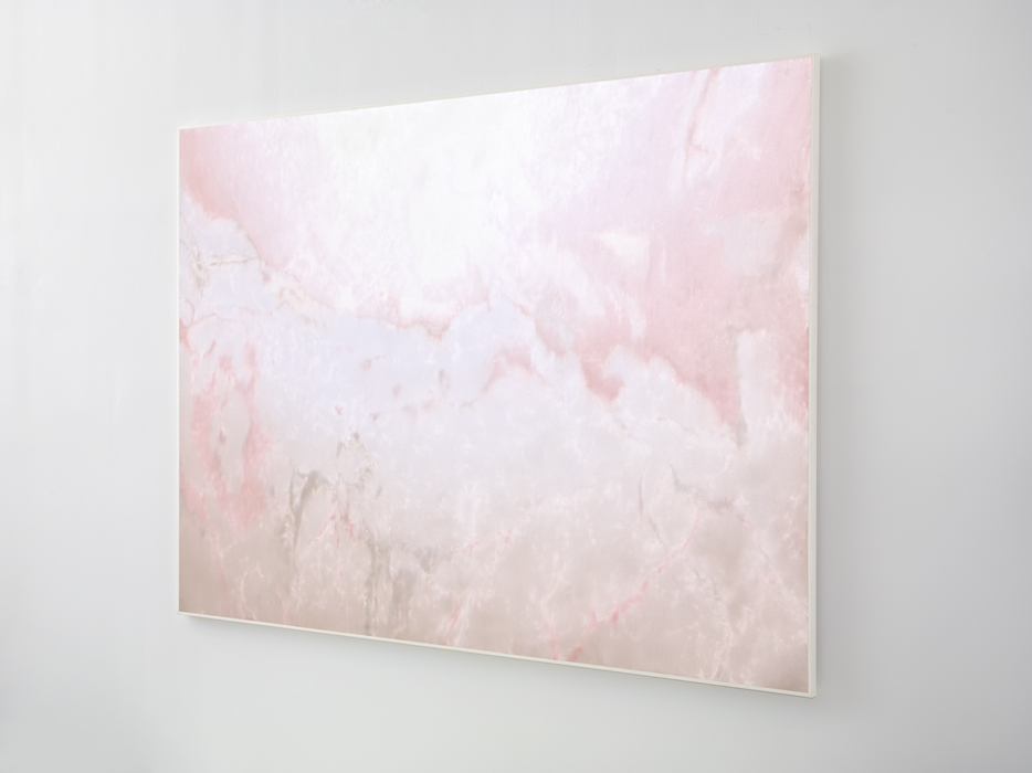 Mt. Tam (rake angle view) Marc Handelman Aggregates Oil and projection-screen glass on canvas