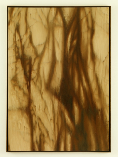 Dimension Stone VI, Marc Handelman Geological Sketches at Home and Abroad Oil on canvas, Mahogany frame