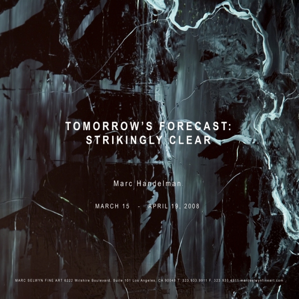 TOMORROW'S FORECAST: STRIKINGLY CLEAR. Marc Handelman TOMORROW'S FORECAST: STRIKINGLY CLEAR