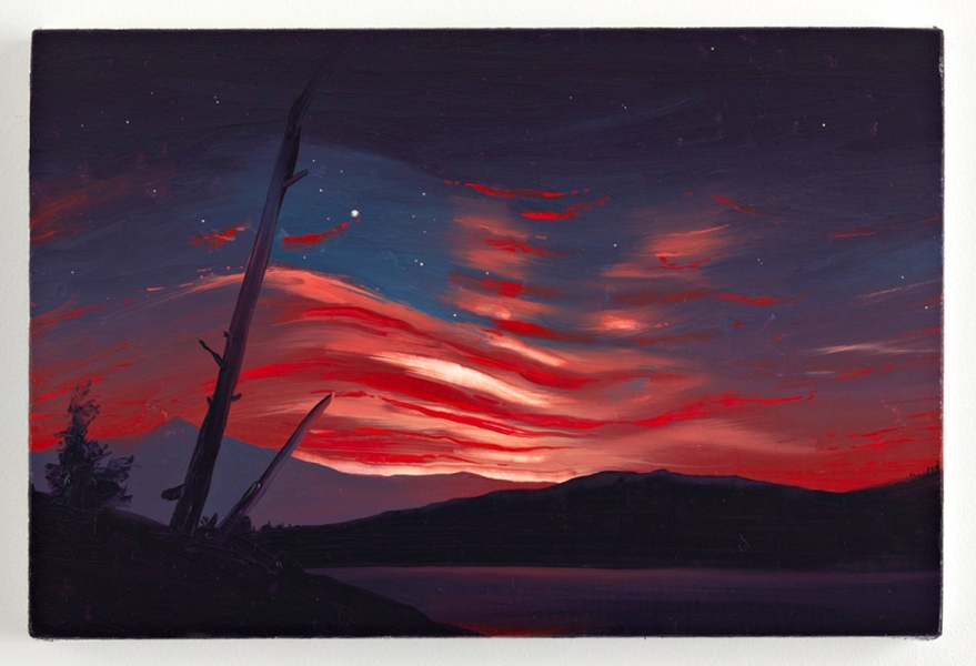 A Meteorological Vision (after Frederick Church) Marc Handelman Empire of the Eye Oil on linen