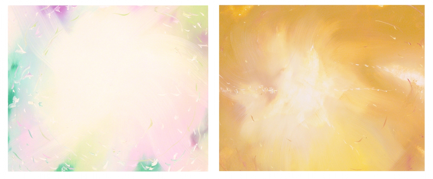 Miasma (studies 1 and 2) Marc Handelman Scenes From the New Miasma Oil on canvas (un-stretched, framed)