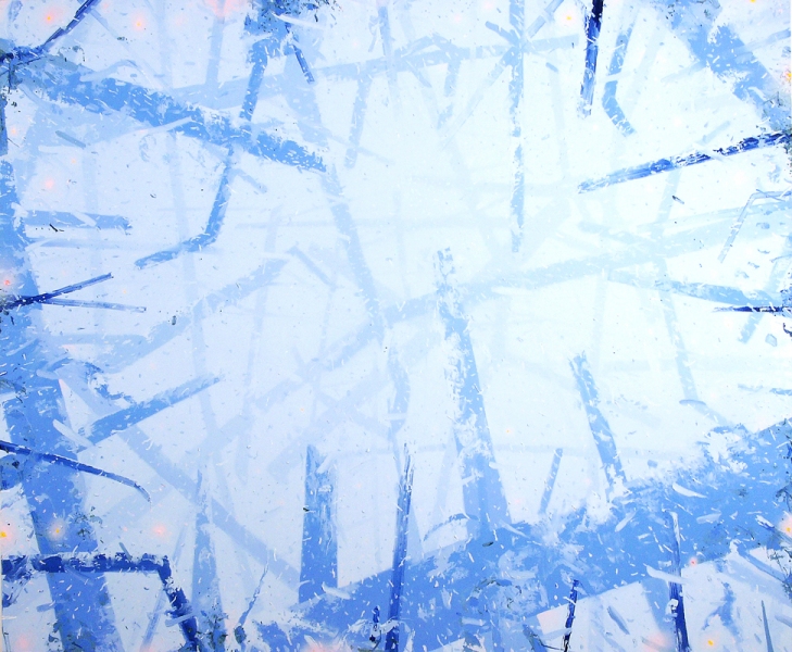Warm White Blizzard Marc Handelman Warm White Blizzard Oil on canvas