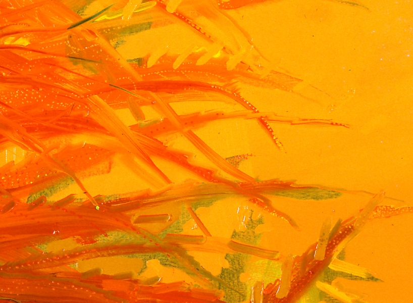 Jubilee (detail) Marc Handelman Warm White Blizzard Oil on canvas