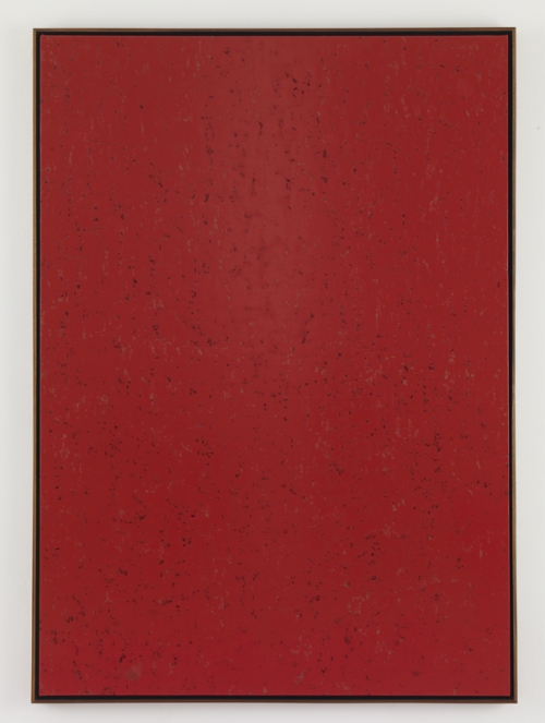 Dimension Stone X Marc Handelman Dimension Stone Oil on canvas, Mahogany frame