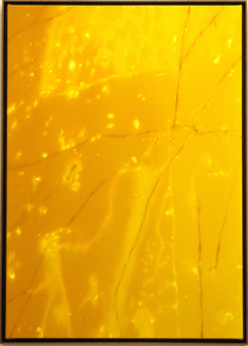Dimension Stone XV Marc Handelman Dimension Stone Oil on canva, Mahogany frame