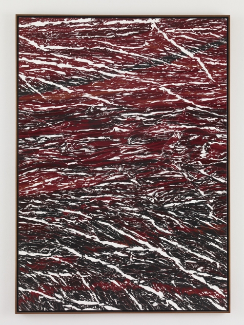 Dimension Stone I Marc Handelman Dimension Stone Oil on canvas, Mahogany frame