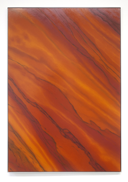 Dimension Stone XXII, The Triple Bottom Line Marc Handelman Continuous Grounds Oil on Canvas, Aluminum Frame