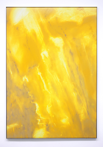 Dimension Stone XXI, The Rotten Sun Marc Handelman Continuous Grounds Oil on Canvas, Aluminum Frame
