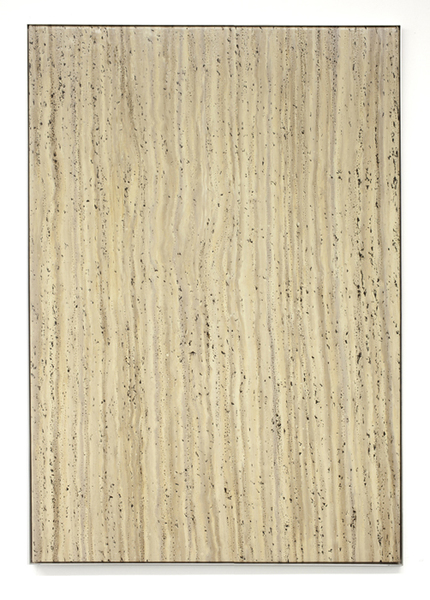Dimension Stone XVIII, Image Problem Marc Handelman Continuous Grounds Oil on Canvas, Aluminum Frame