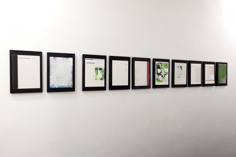 Botanical, or Towards an Image of Ethical Procurement Marc Handelman Continuous Grounds Watercolor on Archival Inkjet.