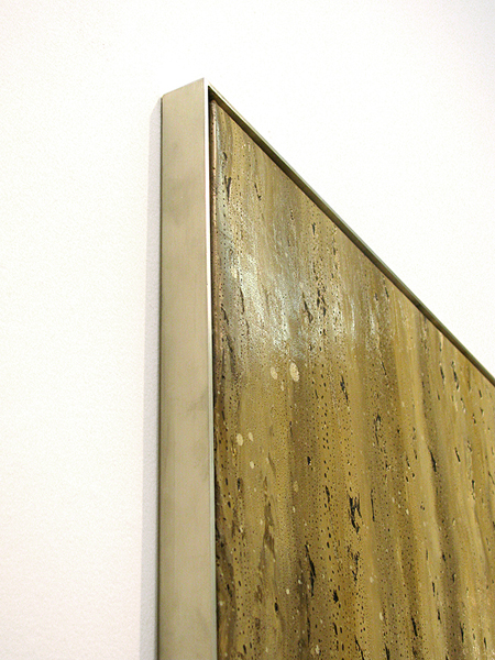 Dimension Stone XVI/XVII, Scaled Composites Marc Handelman Continuous Grounds OIl on canvas, Aluminum Frame