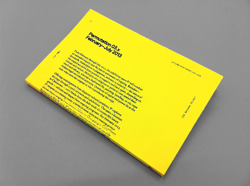 Permutation 03.x book Marc Handelman Permutation 03.3: Re-Production