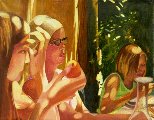 Maria Katzman Momento Mori Paintings Oil on Linen Panel