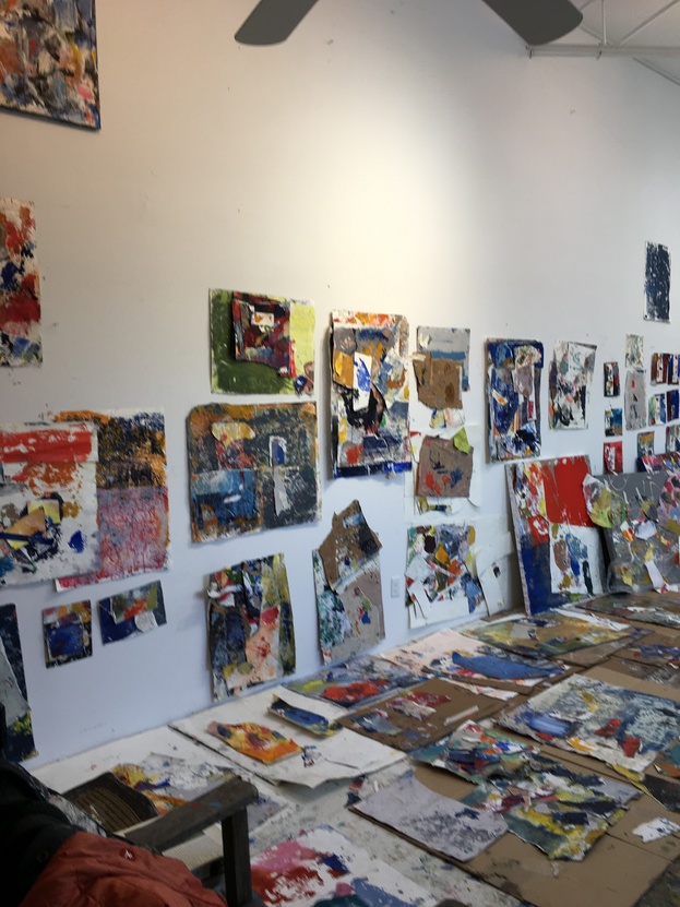 Studio, January 2020 Marianne Gagnier Repair series