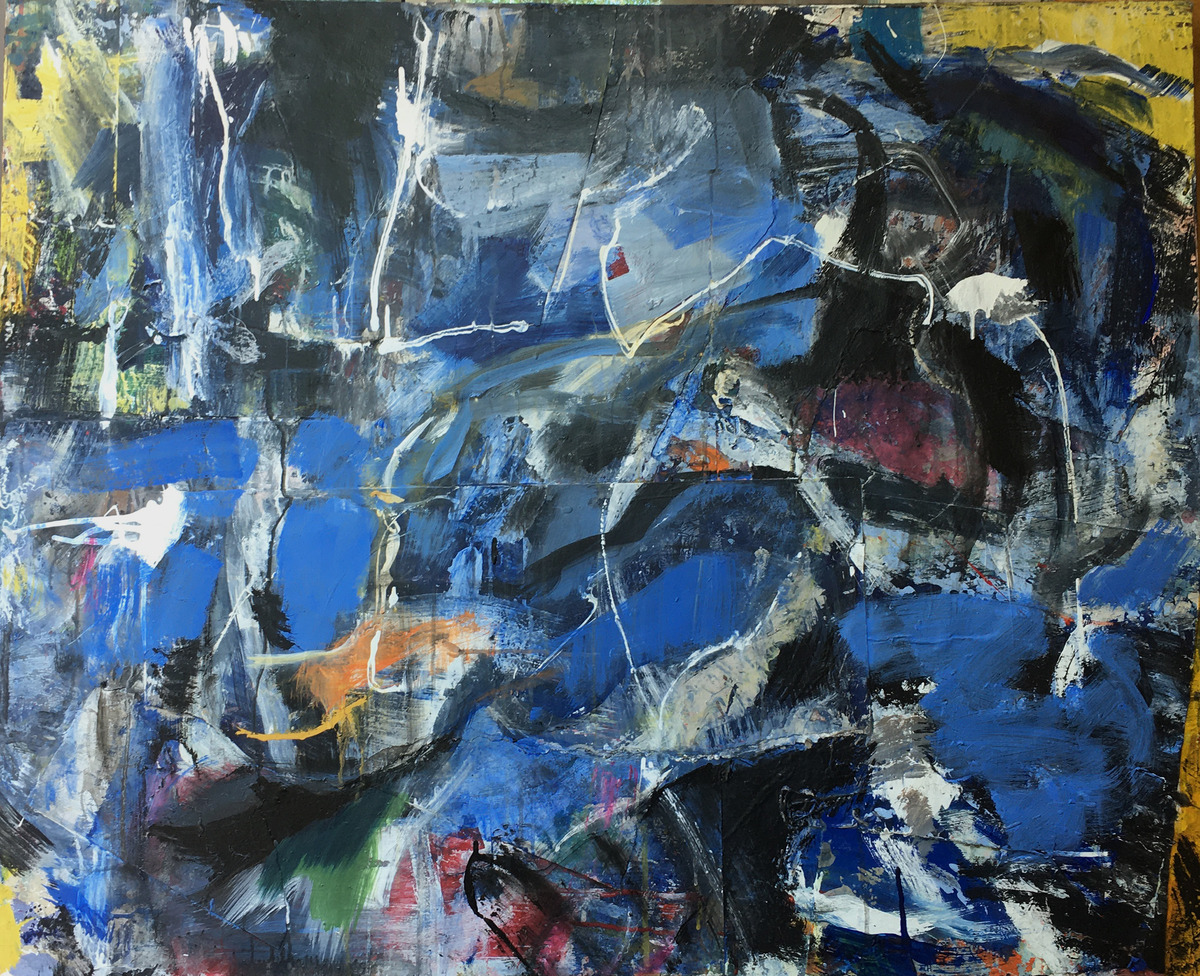Air series, earth Marianne Gagnier Air series acrylic on canvas