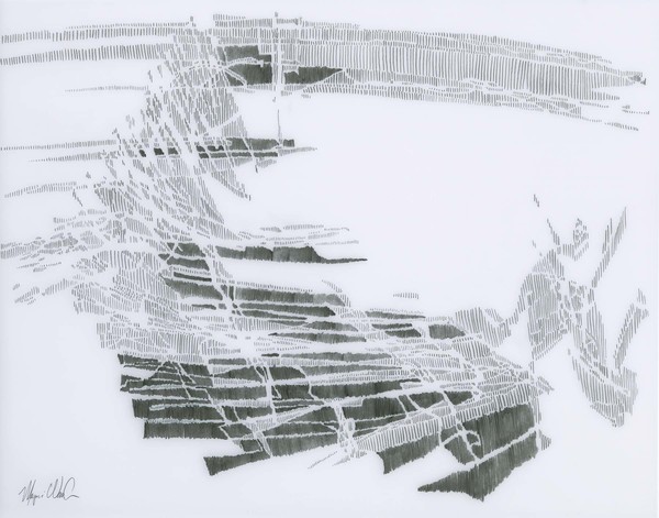 Untitled 1414 Recent Drawings on Film graphite on translucent film