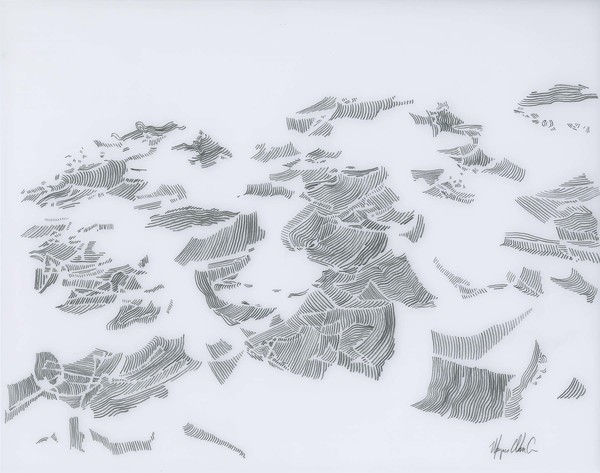 Untitled 0714 Recent Drawings on Film graphite on translucent film