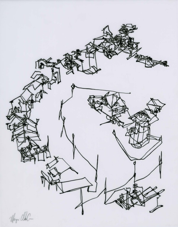 Untitled 0515 Recent Drawings on Film black ink on translucent film
