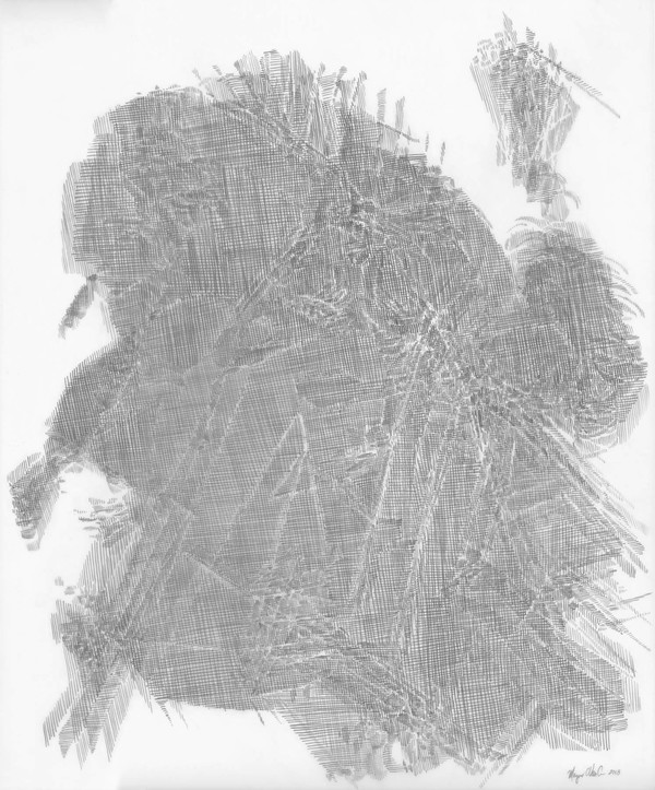 Untitled 0418 Recent Drawings on Film graphite on translucent film