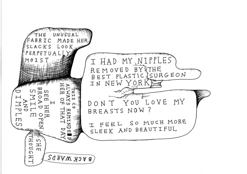 mark booth PANDA BEAR INSEMINATION TEAM PICNIC Ink on paper mark booth PANDA BEAR INSEMINATION TEAM PICNIC Ink on paper
