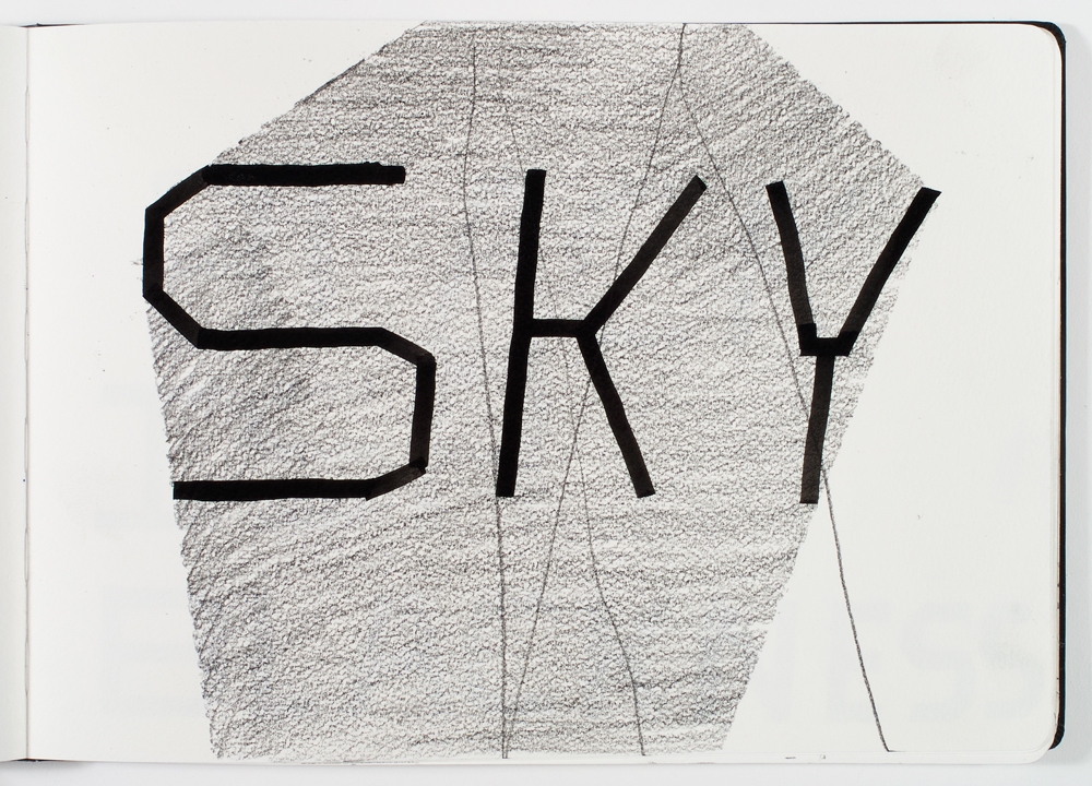 mark booth SKY Pencil and ink on paper mark booth SKY Pencil and ink on paper