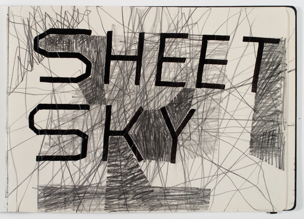 mark booth SKY Pencil and ink on paper mark booth SKY Pencil and ink on paper