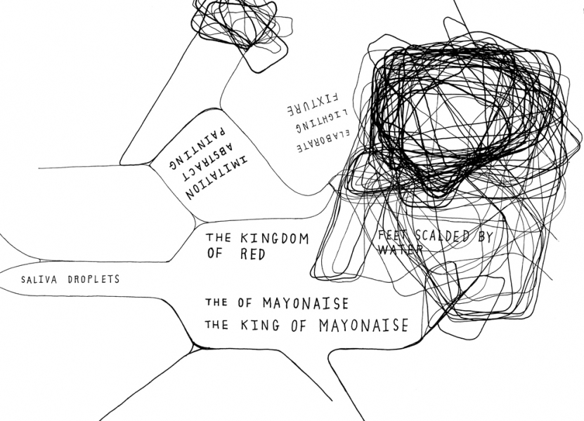mark booth PANDA BEAR INSEMINATION TEAM PICNIC Ink on paper mark booth PANDA BEAR INSEMINATION TEAM PICNIC Ink on paper