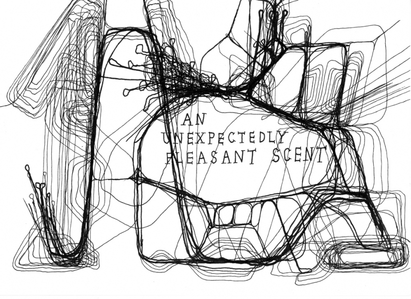 mark booth PANDA BEAR INSEMINATION TEAM PICNIC Ink on paper mark booth PANDA BEAR INSEMINATION TEAM PICNIC Ink on paper