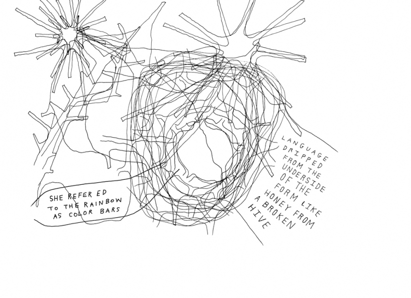 mark booth PANDA BEAR INSEMINATION TEAM PICNIC Ink on paper mark booth PANDA BEAR INSEMINATION TEAM PICNIC Ink on paper