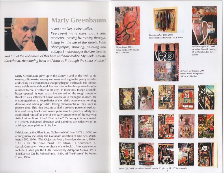 Marty Greenbaum Selected Reviews & Commentary 