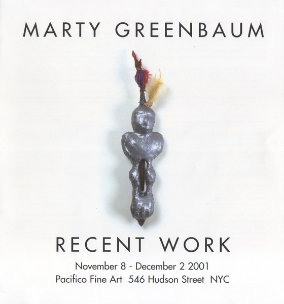Marty Greenbaum Selected Reviews & Commentary Pacifico Fine Art, NYC
