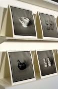 Mary Ann Becker Photographic Objects silver gelatin prints and shelving