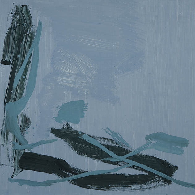 LITTLE GREY FOR THE LISTENER 2010-11 oil on panel