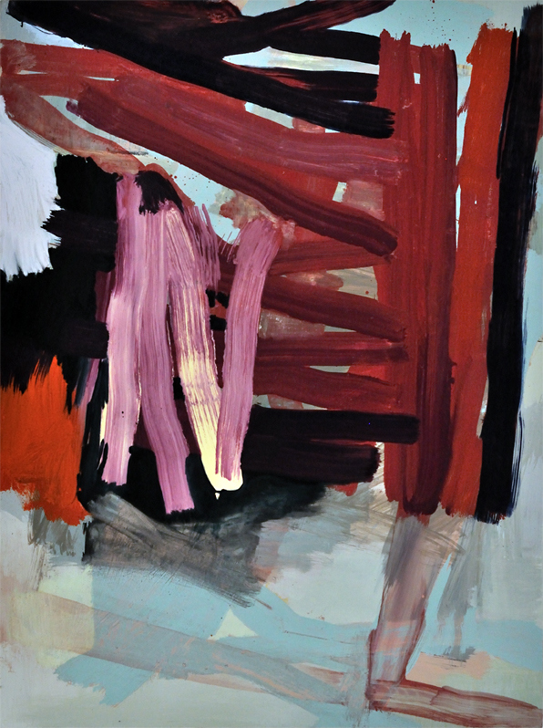 WHISTLER FOR THE LISTENER 2010-11 oil on panel