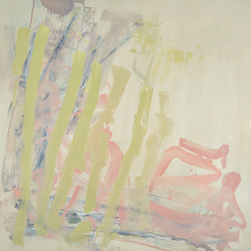 INKLING FOR THE LISTENER 2010-11 oil on panel