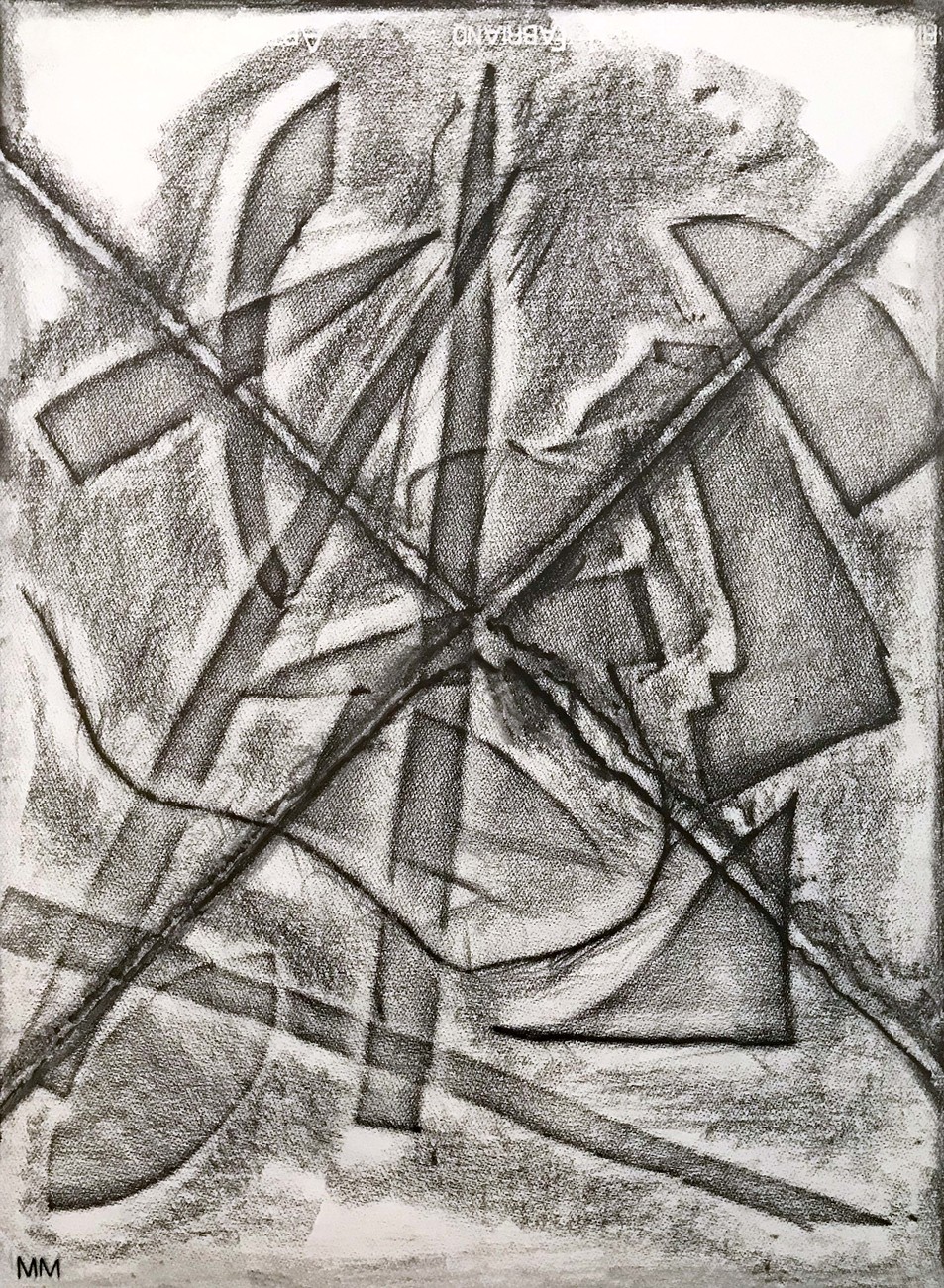Green Floor Two | Andratx | 2019 D R A W I N G 30 x 22 inches | 76.20 x 55.88 cm