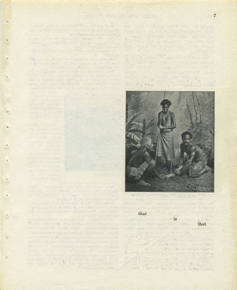 p7 (that is that) Matthew Cusick Defacements Defaced book page