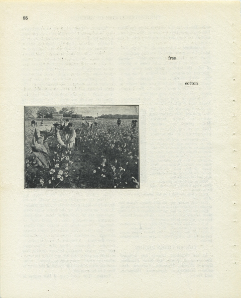p88 (free cotton) Matthew Cusick Defacements Defaced book page