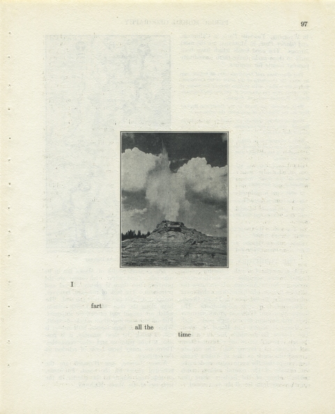 p97 (I fart all the time) Matthew Cusick Defacements Defaced book page