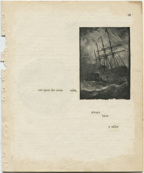 p13 (...always blow a sailor) Matthew Cusick Defacements Defaced book page