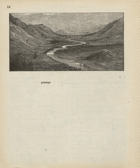 p14 (passage) Matthew Cusick Defacements Defaced book page