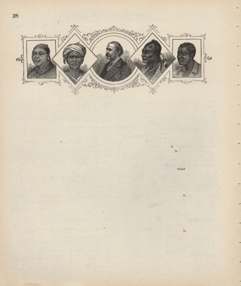 p28 (it is what it is) Matthew Cusick Defacements Defaced book page