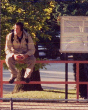 Platform Constellation (Harlem Ave: Sept. 22-26, 2003; 7:51-8:15 AM) Matt Irie Platform Constellation (Harlem Ave: Sept. 22-26, 2003; 7:51-8:15 AM) performance with photo documentation