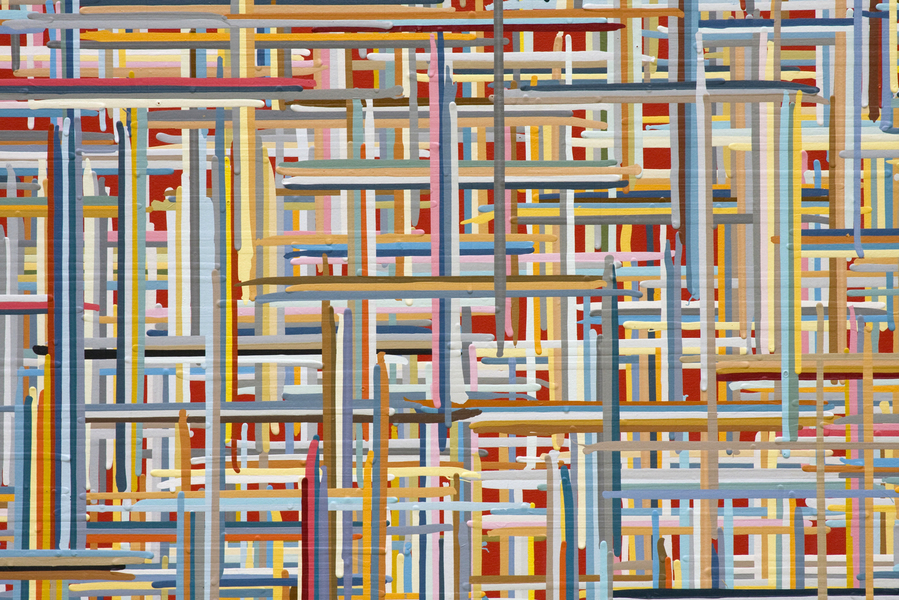Super Croft Matt Irie Paintings Acrylic Latex on Panel
