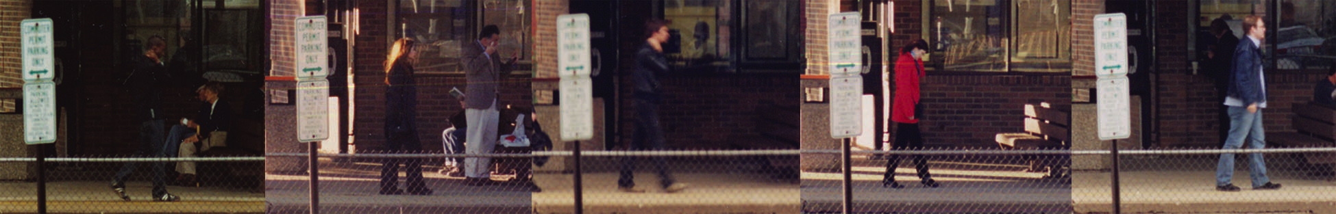 Platform Constellation (Harlem Ave: Sept. 22-26, 2003; 7:51-8:15 AM) Matt Irie Platform Constellation (Harlem Ave: Sept. 22-26, 2003; 7:51-8:15 AM) performance with photo documentation